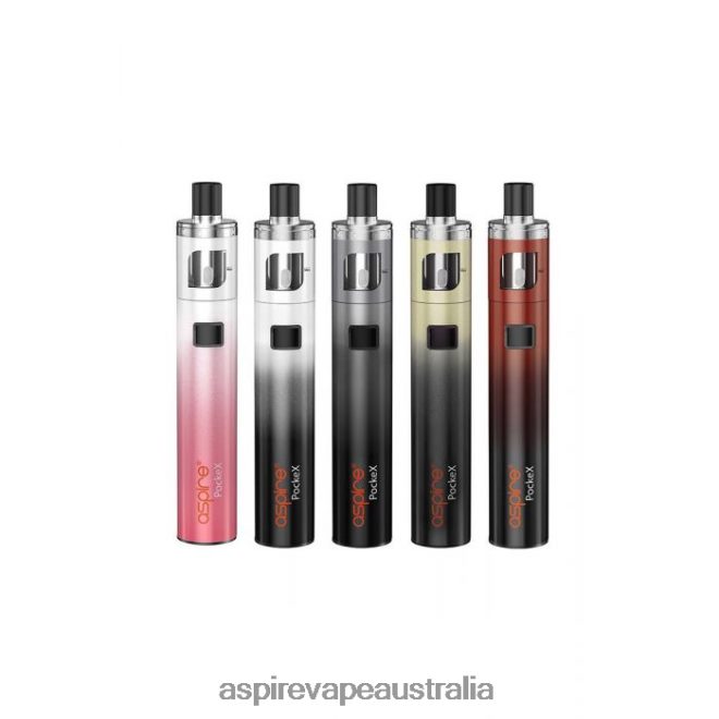 Aspire vape Canberra - Aspire Pockex Anniversary Edition Kit 2DFH0B120 Red Gradient